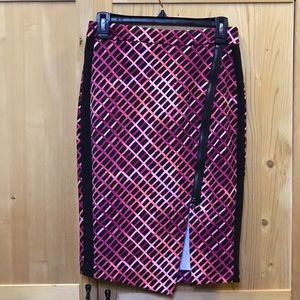 Patterned Pencil Skirt!